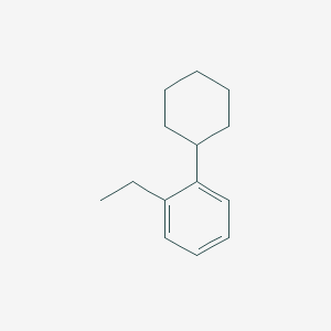 molecular formula C14H20 B1353154 1-Cyclohexyl-2-ethylbenzene CAS No. 4501-37-5