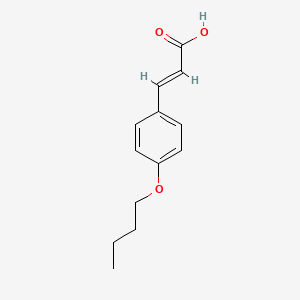 molecular formula C13H16O3 B1353158 3-(4-Butoxyphenyl)acrylic acid CAS No. 55379-96-9