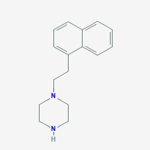 molecular formula C16H20N2 B13531671 Piperazine, 1-[2-(1-naphthalenyl)ethyl]- CAS No. 59698-44-1