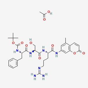 molecular formula C35H47N7O10 B1353172 胰蛋白酶 CAS No. 9002-07-7