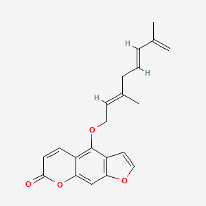 molecular formula C21H20O4 B1353175 Anhydronotoptol 
