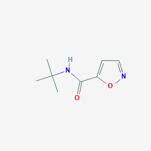B135321 N-(tert-Butyl)isoxazole-5-carboxamide CAS No. 126243-10-5