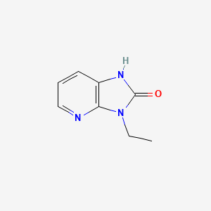 molecular formula C8H9N3O B1353210 3-ethyl-1H-imidazo[4,5-b]pyridin-2-one 