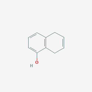 molecular formula C10H10O B135322 5,8-二氢-1-萘酚 CAS No. 27673-48-9