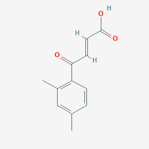 B1353243 (E)-4-(2,4-dimethylphenyl)-4-oxobut-2-enoic acid CAS No. 22660-11-3
