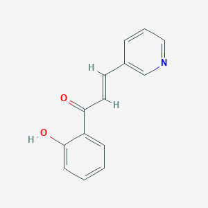 molecular formula C14H11NO2 B1353247 1-(2-Hydroxyphenyl)-3-(pyridin-3-yl)prop-2-en-1-one CAS No. 2875-25-4