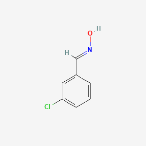 molecular formula C7H6ClNO B1353261 3-Chlorobenzaldehyde oxime CAS No. 34158-71-9