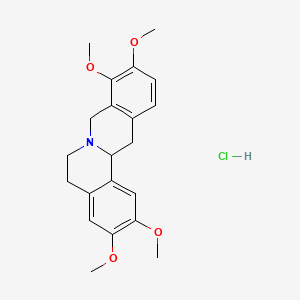 molecular formula C21H26ClNO4 B1353264 Tetrahydropalmatine hydrochloride CAS No. 2506-20-9