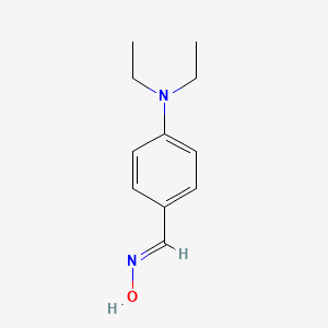 molecular formula C11H16N2O B1353281 4-(Diethylamino)benzaldehyde oxime CAS No. 54376-65-7