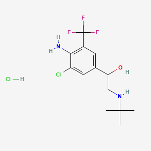 molecular formula C13H19Cl2F3N2O B1353287 Mabuterol Hydrochloride CAS No. 54240-36-7