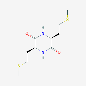 molecular formula C10H18N2O2S2 B1353303 Cyclo(-Met-Met) CAS No. 73037-51-1