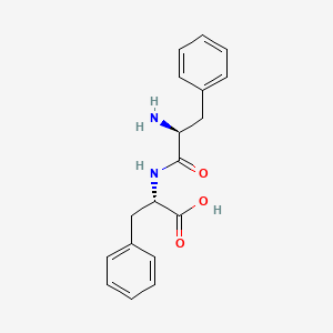 molecular formula C18H20N2O3 B1353305 Phenylalanylphenylalanine CAS No. 2577-40-4