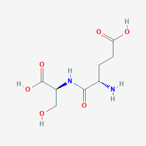 molecular formula C8H14N2O6 B1353311 Glu-Ser CAS No. 5875-38-7
