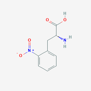 molecular formula C9H10N2O4 B1353316 (R)-2-Amino-3-(2-nitrophenyl)propanoic acid CAS No. 169383-17-9