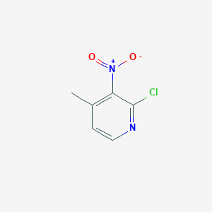 molecular formula C6H5ClN2O2 B135334 2-氯-4-甲基-3-硝基吡啶 CAS No. 23056-39-5