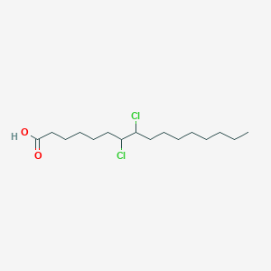 molecular formula C16H30Cl2O2 B135337 7,8-Dichlorohexadecanoic acid CAS No. 129244-82-2