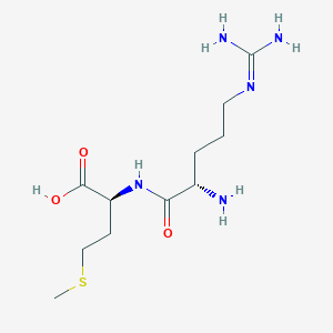 molecular formula C11H23N5O3S B1353374 Arginylmethionine 