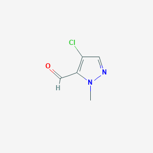 4-chloro-1-methyl-1H-pyrazole-5-carbaldehyde