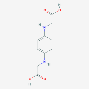 2-[4-(Carboxymethylamino)anilino]acetic acid