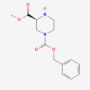 Methyl (S)-4-N-Cbz-piperazine-2-carboxylate