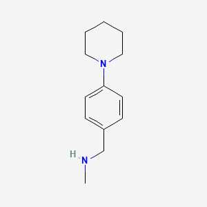 N-methyl-N-(4-piperidin-1-ylbenzyl)amine
