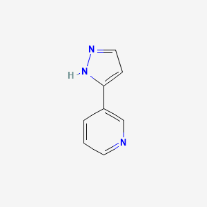 3-(1H-pyrazol-3-yl)pyridine
