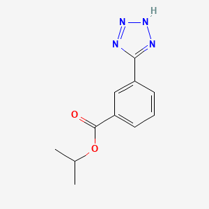 isopropyl 3-(2H-tetrazol-5-yl)benzoate