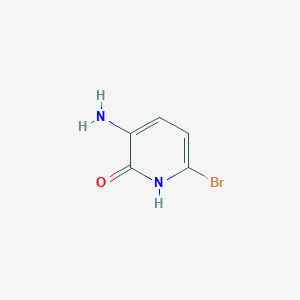 molecular formula C5H5BrN2O B135343 3-Amino-6-bromopyridin-2(1H)-one CAS No. 134577-43-8