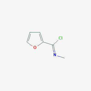 molecular formula C6H6ClNO B1353434 N-甲基呋喃-2-甲酰亚胺氯 CAS No. 6521-33-1