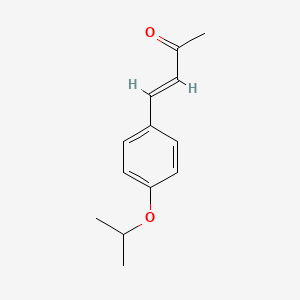 molecular formula C13H16O2 B13534546 4-(4-Isopropoxyphenyl)but-3-en-2-one 