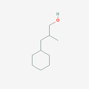 molecular formula C10H20O B1353456 3-环己基-2-甲基丙醇 CAS No. 76019-90-4
