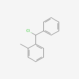 molecular formula C14H13Cl B1353460 2-Methylbenzhydryl chloride CAS No. 41870-52-4