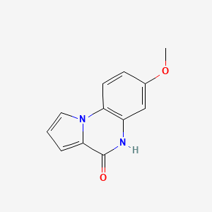 7-methoxy-5H-pyrrolo[1,2-a]quinoxalin-4-one
