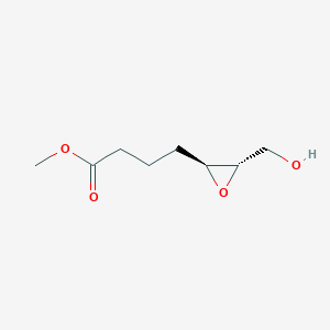 Methyl-(-)-5S,6S)-epoxy 7-hydroxyheptanoate
