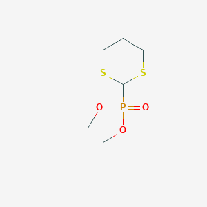 molecular formula C8H17O3PS2 B1353500 Diethyl (1,3-Dithian-2-yl)phosphonate CAS No. 62999-73-9