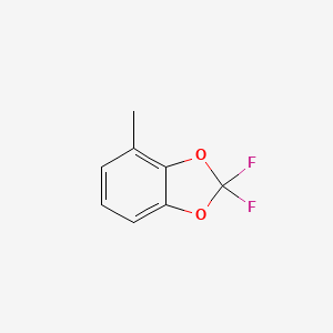 molecular formula C8H6F2O2 B1353504 2,2-Difluoro-4-methyl-1,3-benzodioxole CAS No. 72769-03-0