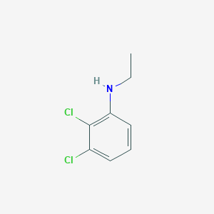 molecular formula C8H9Cl2N B1353506 2,3-dichloro-N-ethylaniline CAS No. 49850-15-9