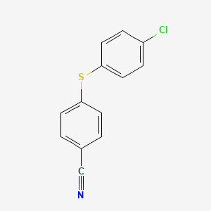 4-[(4-Chlorophenyl)Sulfanyl]Benzonitrile