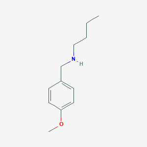 molecular formula C12H19NO B135351 N-(4-甲氧基苄基)丁-1-胺 CAS No. 3910-58-5