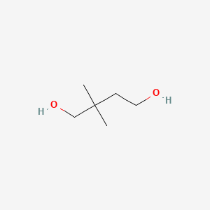 molecular formula C6H14O2 B1353512 2,2-二甲基丁烷-1,4-二醇 CAS No. 32812-23-0