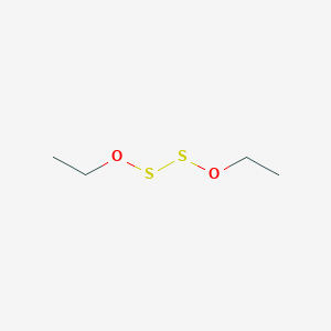 molecular formula C4H10O2S2 B1353520 Disulfide, diethoxy CAS No. 28752-22-9