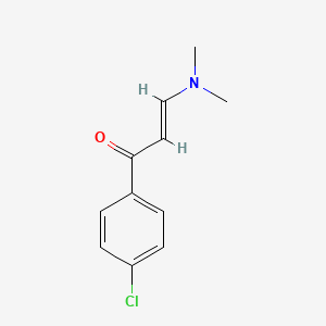 molecular formula C11H12ClNO B1353539 (2E)-1-(4-chlorophenyl)-3-(dimethylamino)prop-2-en-1-one CAS No. 67382-35-8
