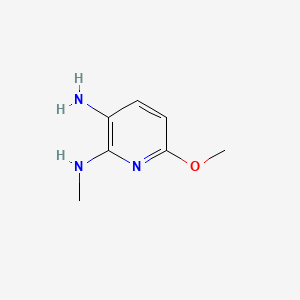molecular formula C7H11N3O B1353557 6-methoxy-N2-methylpyridine-2,3-diamine CAS No. 90817-34-8