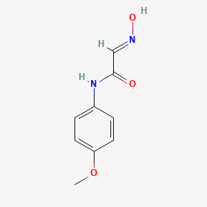 molecular formula C9H10N2O3 B1353563 乙酰胺，2-(羟基亚氨基)-N-(4-甲氧基苯基)- CAS No. 6335-41-7