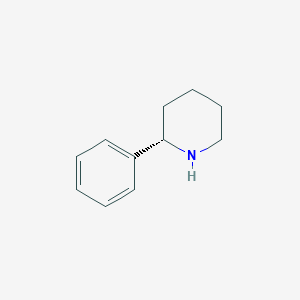 molecular formula C11H15N B1353578 (S)-2-phenylpiperidine CAS No. 70665-05-3
