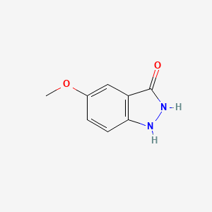 molecular formula C8H8N2O2 B1353579 5-甲氧基-1H-吲唑-3-醇 CAS No. 99719-37-6