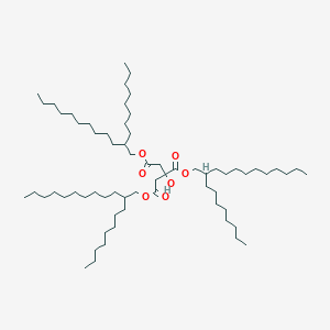 molecular formula C66H128O7 B135358 Trioctyldodecyl citrate CAS No. 126121-35-5