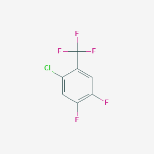 molecular formula C7H2ClF5 B1353590 2-Chloro-4,5-difluorobenzotrifluoride CAS No. 112290-03-6