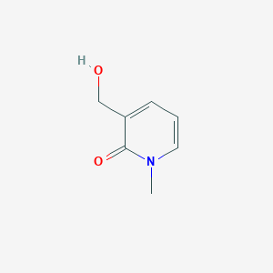 molecular formula C7H9NO2 B1353602 1-METHYL-2-OXO-1,2-DIHYDROPYRIDINE-3-METHANOL CAS No. 36721-61-6