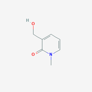 molecular formula C7H9NO2 B1353602 3-(Hydroxymethyl)-1-methylpyridin-2(1H)-one CAS No. 36721-61-6